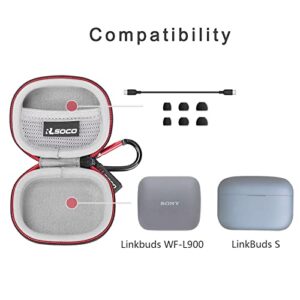 RLSOCO Hard Case for Sony Linkbuds WF-L900 / for Sony LinkBuds S Truly Wireless Earbud Headphones
