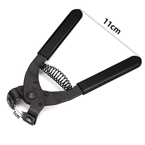 WUTA Leather Piercer Leather Craft Hole Punch Tools Hand-Held Silent Pliers Diamond Sewing Stitching Chisel Pricking Iron