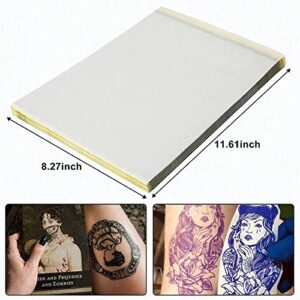 Tattοο Stencil Transfer Paper, 25PCS Ultra HD Tattοο Thermal Stencil Paper, 4 Layers Premium DIY Tattοο Tracing Paper Transfer Kit Supplies, Size A4