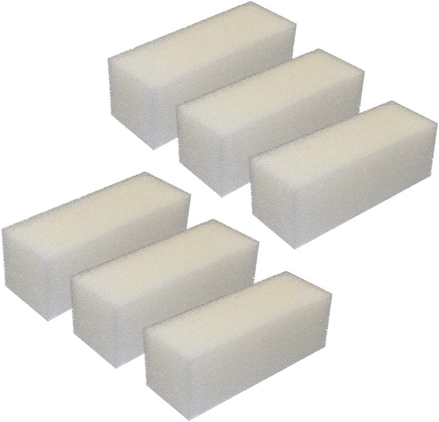 DUORIO 6 Pack Foam Filter for Aqua Clear 110 500 Filtration Systems