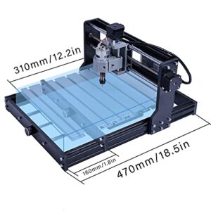 Titoe CNC 3018 Engraver Upgrade Kit Upgrade 3018 to 3040 for X-Axis Upgrade & Y-Axis Extension