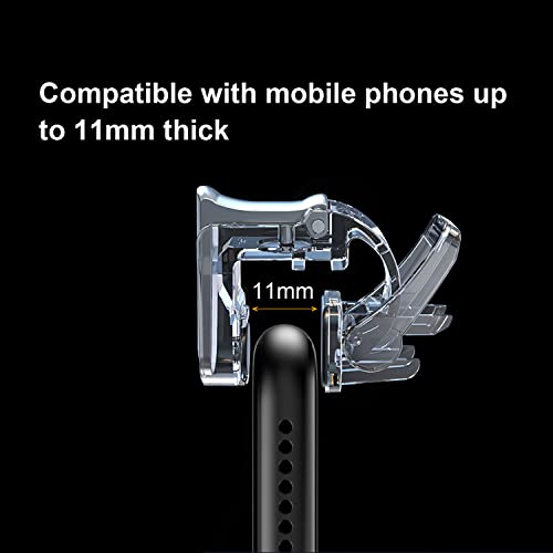 SJLCYZS Mobile Phone Game Triggers, Mobile Game Controller, Sensitive Shoot and Aim Trigger L1R1 for PUBG Mobile/Fortnite Mobile/Call of Duty Mobile, Compatible with Android iOS Phones