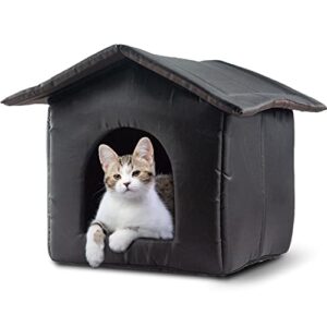 bnosdm outdoor cat dog waterproof house foldable feral cat shelter pet tent nest for indoor outdoor stray small animals