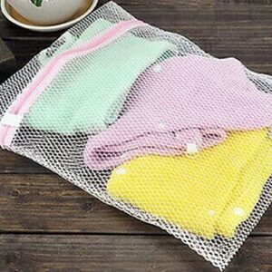 U-M PULABO1Pc Mesh Laundry Bag Underwear Clothes Laundry Bra Lingerie Bags Laundry Washing Machine Net Mesh Bag for Garment, Underwear, Sock, Baby Clothes, Sweater, Travel 30cmx40cm Nice and Fas