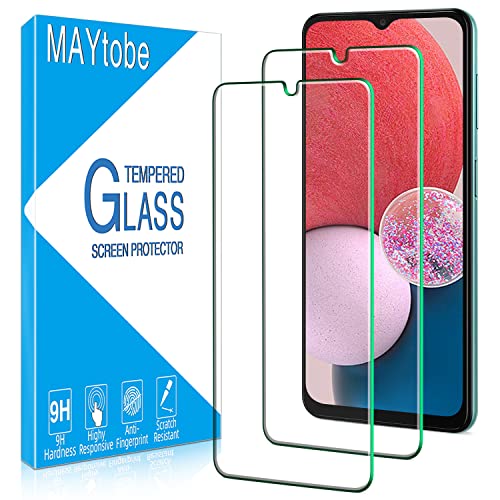 MAYtobe [2 Pack] Designed For Samsung Galaxy A13 5G Screen Protector Tempered Glass, Case Friendly, Bubble Free, Easy to Install