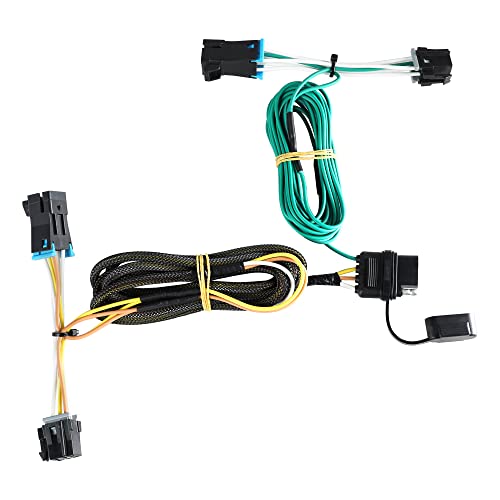 Oyviny Custom 4 Way Trailer Wiring Harness 55540 for 2003-2022 Chevy Express/GMC Savana 1500, 2500, 3500, Express Trailer Harness