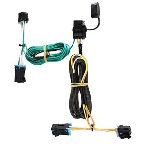 Oyviny Custom 4 Way Trailer Wiring Harness 55540 for 2003-2022 Chevy Express/GMC Savana 1500, 2500, 3500, Express Trailer Harness