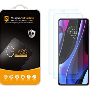 Supershieldz (2 Pack) Designed for Motorola Edge+ / Plus (2022 Model Only) and Motorola Edge+ / Plus 5G UW Tempered Glass Screen Protector, Anti Scratch, Bubble Free