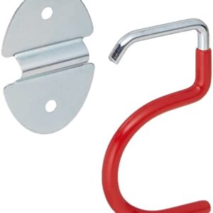 S-Type Hook, Wall Mounted, Space Saver Organizer Tool Holder (4 Holders)