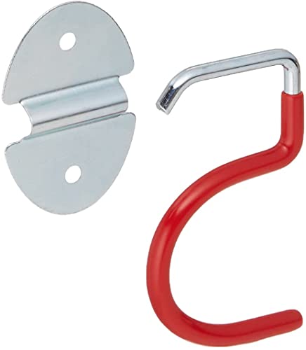 S-Type Hook, Wall Mounted, Space Saver Organizer Tool Holder (4 Holders)