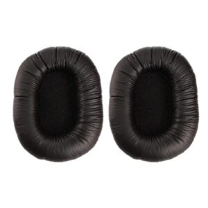 pair of ear pads leather foam replacement ear cushions earmuff repair part compatible with sony mdr-7506 mdr-v6 mdr-cd900st headphone