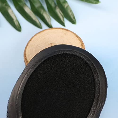 Pair of Ear Pads Leather Foam Replacement Ear Cushions Earmuff Repair Part Compatible with Sony MDR-7506 MDR-V6 MDR-CD900ST Headphone