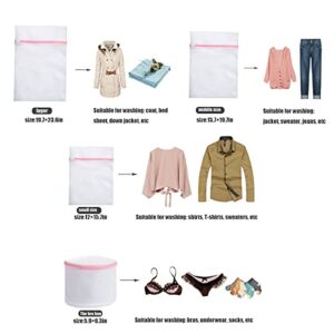 1 Set Of 4 Mesh Washing Bags, Mesh Laundry Bags, Washing Machine Special Bags For Shirts, Socks, Stockings, Underwear, Bra Underwear, Etc.