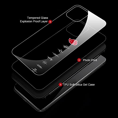 YiXinBB Case Compatible with iPhone 11 Case,Anime Pattern Design 021 Pattern,9H Tempered Glass Case for iPhone 11 Cases for Men Boys Fans TPU Shock Protective Case for iPhone 11