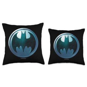 DC Comics Batman Logo Emblem Throw Pillow, 18x18, Multicolor
