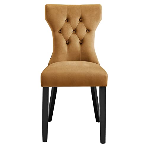 Modway Silhouette Dinning Chair, Cognac