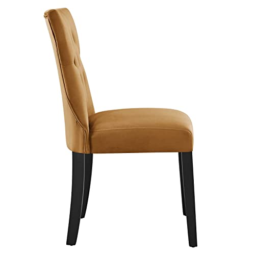 Modway Silhouette Dinning Chair, Cognac