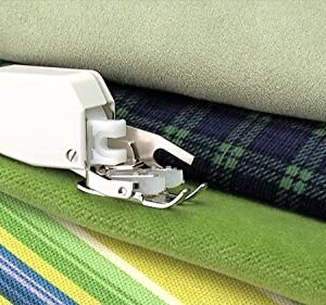 SINGER | Even Feed Walking Presser Foot - Fork, Perfect for Matching Stripes & Plaids, Quilting & Sewing with Pile Fabrics