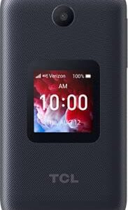 SIMBROS Unlocked ALCATEL TCL FLIP PRO 4056S Unlocked for All Carriers in The Americas Including VERIZON AT&T TMOBILE & Cricket - Comes with Verizon Sim Card sim Key Complete New Package