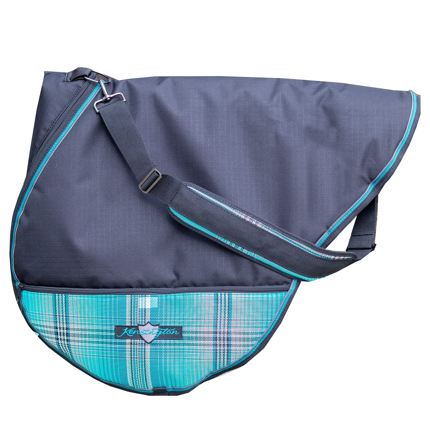 Kensington Protective Products Signature Padded All Purpose Saddle Carry Bag Size: 19" Saddle Color: 2021 - Atlantis