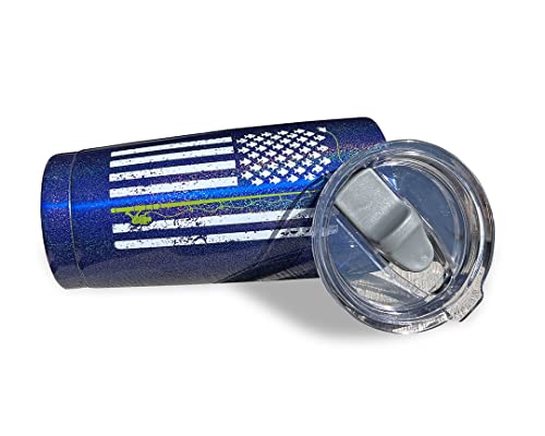 Lifecraft Fishing Gifts for Men Travel Tumbler Cup, Stainless Steel Coffee Mug with Lid, Funny Fisherman Themed Accessories, For Hot or Cold Drinks, Cool Dad Stuff Gift