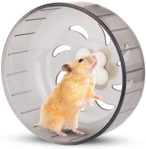 silent hamster exercise wheels hamster toys hamster wheels 5.2 inches hamster ball small pet running toy ball gerbils mice rat guinea pig hamster cage accessories