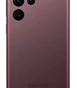 SAMSUNG Galaxy S22 Ultra S9080 5G Dual-SIM 256GB 12GB RAM Factory Unlocked for All Carriers - Burgundy