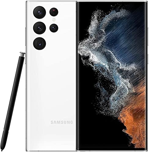 Samsung Galaxy S22 Ultra 5G 512GB 12GB RAM Factory Unlocked (GSM Only | No CDMA - not Compatible with Verizon/Sprint) Global Version - Phantom White