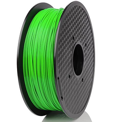 Fused Materials Green PETG 3D Printer Filament - 1kg Spool, 1.75mm, Dimensional Accuracy +/- 0.03 mm, (Green)