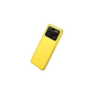 Poco M4 PRO 4G 256GB 8GB RAM Factory Unlocked (GSM Only | No CDMA - not Compatible with Verizon/Sprint) Bundle w/Fast Car Charger - Yellow