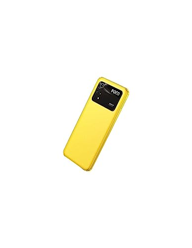 Poco M4 PRO 4G 256GB 8GB RAM Factory Unlocked (GSM Only | No CDMA - not Compatible with Verizon/Sprint) Bundle w/Fast Car Charger - Yellow