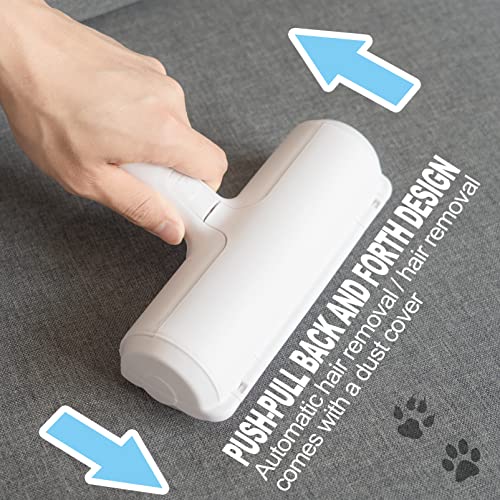 CHORHA Pet Hair Remover Roller - Reusable Dog and Cat Hair Remover for Laundry Dog Hair Remover Tool - Lint Roller for Furniture, Couch, Carpet, Car Seat Blue