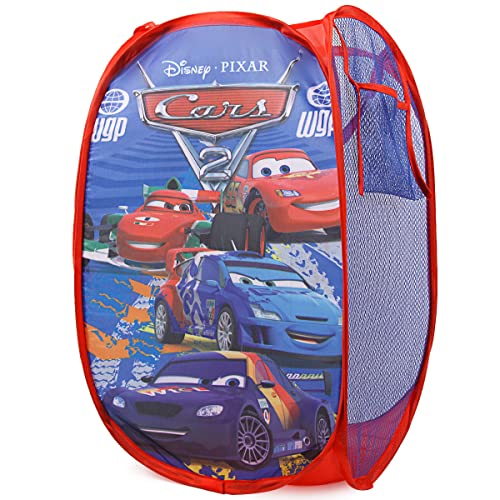 TheAvengers Cars Pop Up Hamper with Durable Carry Handles, 21 H x 13.5 W X 13.5 L