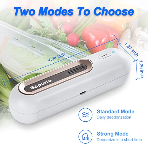 Refrigerator Deodorizer Portable Fridge Deodorizer Mini Odor Eliminator for Refrigerators, Shoe Cabinet, Wardrobe, Car, Pet Home