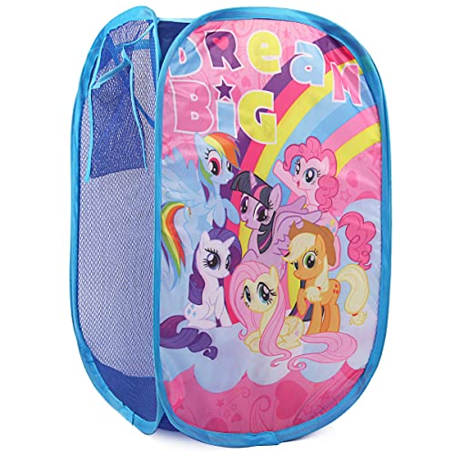 TheAvengers My Little Pony Pop Up Hamper with Durable Carry Handles, 21 H x 13.5 W X 13.5 L