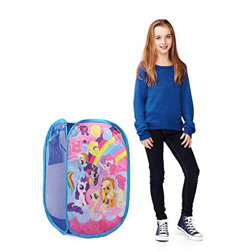 TheAvengers My Little Pony Pop Up Hamper with Durable Carry Handles, 21 H x 13.5 W X 13.5 L