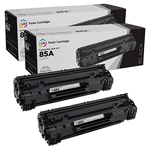 LD Products Compatible Toner Cartridge Replacement for HP 85A CE285A (Black 2-Pack) for use in Laserjet Pro M1132, M1138, M1139, M1212nf, M1217nfw MFP, M1219nf, P1102, P1102s, P1102W, P1106, P1109W