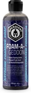 spardiant foam-a-geddon foaming car wash – ph neutral foam car cleaning shampoo soap –sealant & wax friendly car cleaner liquid – car protection body wash - car care products