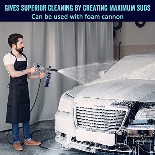 SPARDIANT FOAM-A-GEDDON Foaming Car Wash – pH Neutral Foam Car Cleaning Shampoo Soap –Sealant & Wax Friendly Car Cleaner Liquid – Car Protection Body Wash - Car Care Products