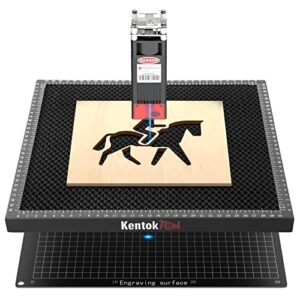 kentoktool honeycomb working table for laser engraver and cutter, laser honeycomb bed for le400pro engraving machine, 330 x 330mm working area for all laser cutting machine (no assembly required)