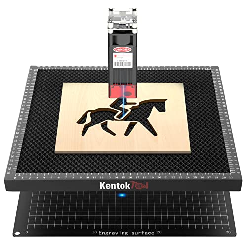 KENTOKTOOL Honeycomb Working Table for Laser Engraver and Cutter, Laser Honeycomb Bed for LE400PRO Engraving Machine, 330 x 330mm Working Area for All Laser Cutting Machine (No Assembly Required)