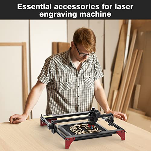 KENTOKTOOL Honeycomb Working Table for Laser Engraver and Cutter, Laser Honeycomb Bed for LE400PRO Engraving Machine, 330 x 330mm Working Area for All Laser Cutting Machine (No Assembly Required)