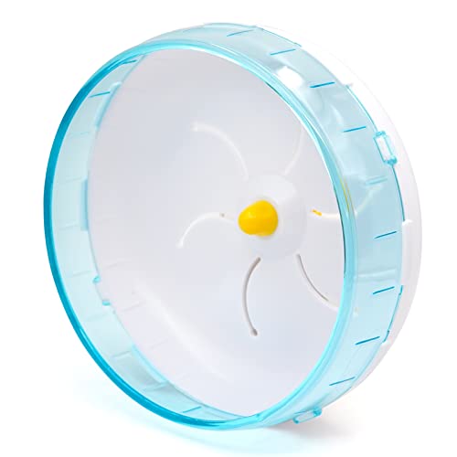 KHEARPSL Hamster Saucer 8.3" Silent Hamster Exercise Wheels Silent Spinner Running Wheels for Small Animal Pet Hamster Chinchillas Gerbils and Mice