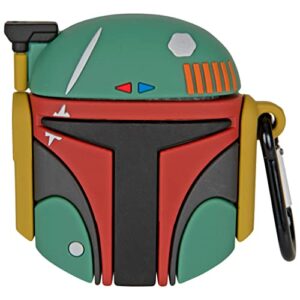 star wars original trilogy boba fett helmet styled airpod case