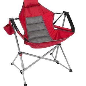 Member's Mark Swing Chair Lounger (Jester Red), 37.8 In x 27.2 In x 44.1 In