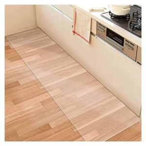 5ft/7ft/8ft/10ft/12ft/15ft/20ft long kitchen floor mats, clear vinyl plastic carpet protector, non-slip transparent rugs, can be cut ( size : 140x250cm(4.5ftx8ft) )