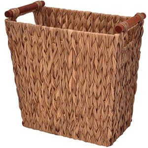 GRANNY SAYS Bundle of 1-Pack Woven Wastebasket for Organizing & 2-Pack Woven Storage Baskets for Bathroom