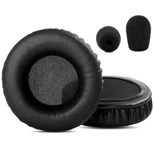 taizichangqin ear pads cushion mic foam kit replacement compatible with telex airman 750 aviation headphone