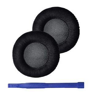 replacement headphone ear pads memory foam ear cushions pads earmuff repair parts for akg k701 k702 q701 q702 k601 k612 k712 headset(black)