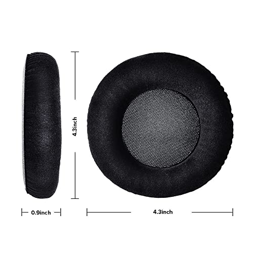 Replacement Headphone Ear Pads Memory Foam Ear Cushions Pads Earmuff Repair Parts for AKG K701 K702 Q701 Q702 K601 K612 K712 Headset(Black)